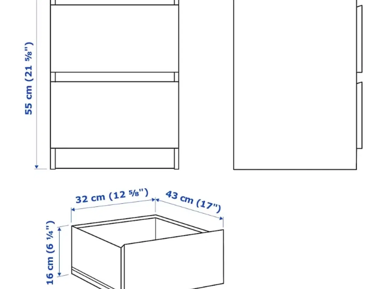 Billede 2 - Ikea Malm kommode 