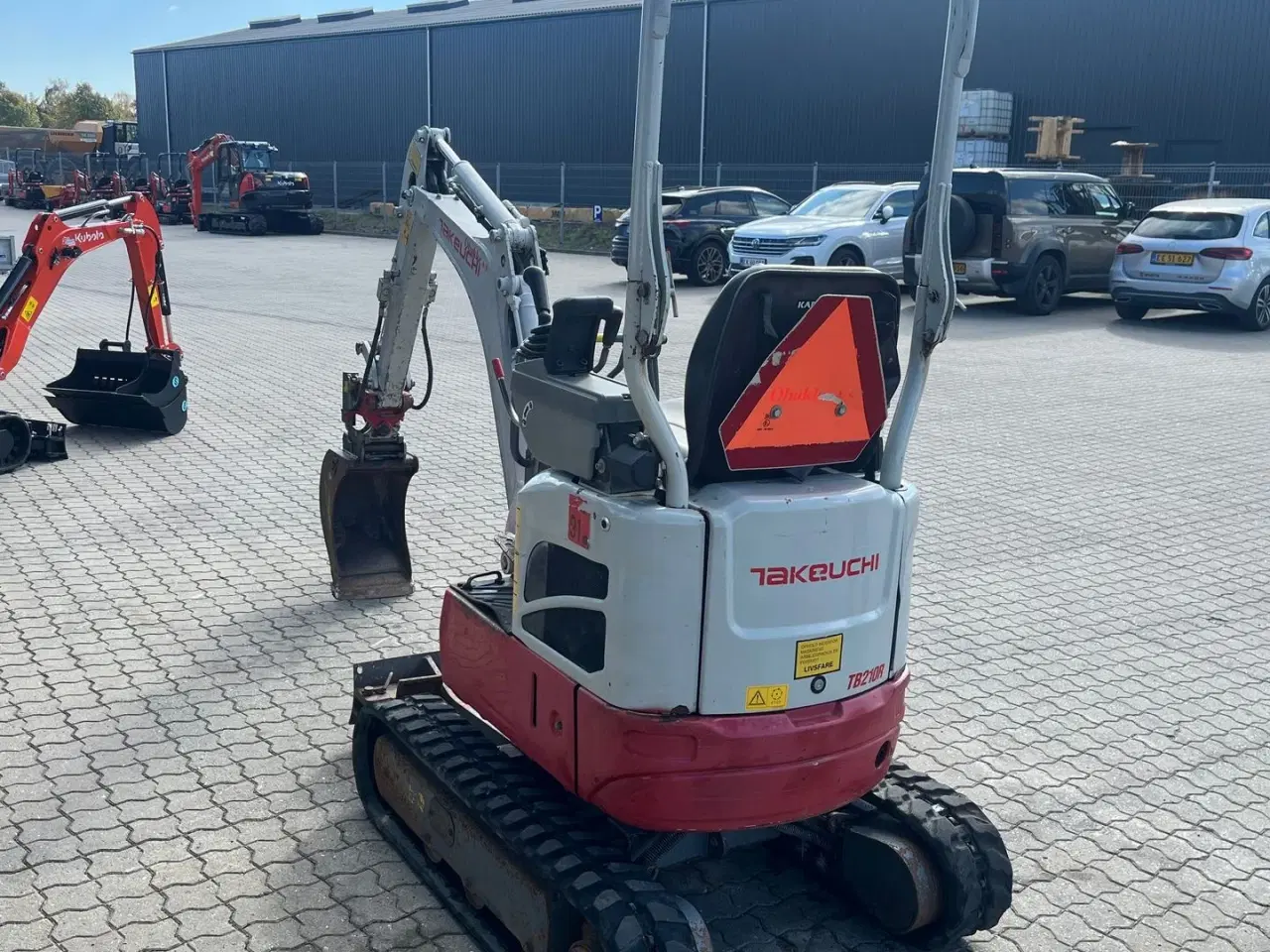 Billede 6 - Takeuchi TB210R Tilt fæste med halvautomatisk s30/150
