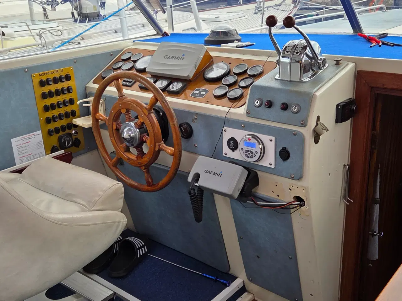 Billede 11 - Moonraker 36 Targa – klassisk engelsk motorbåd 