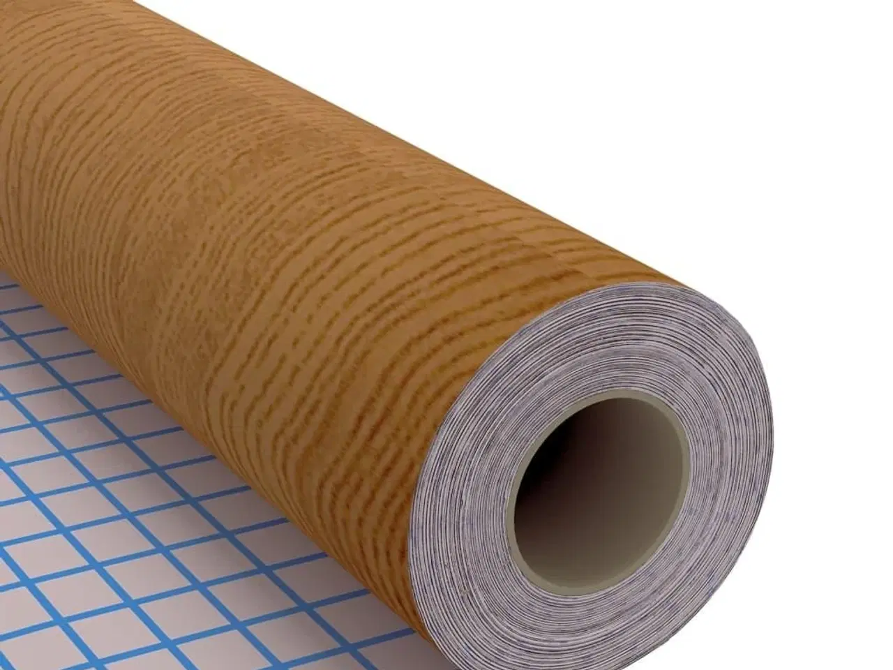 Billede 5 - Selvklæbende folie til døre 2 stk. 210x90 cm PVC lys eg