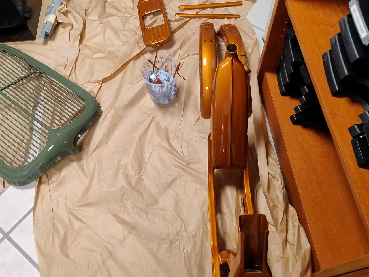 Billede 5 - Maling og renovering af Vespa ciao