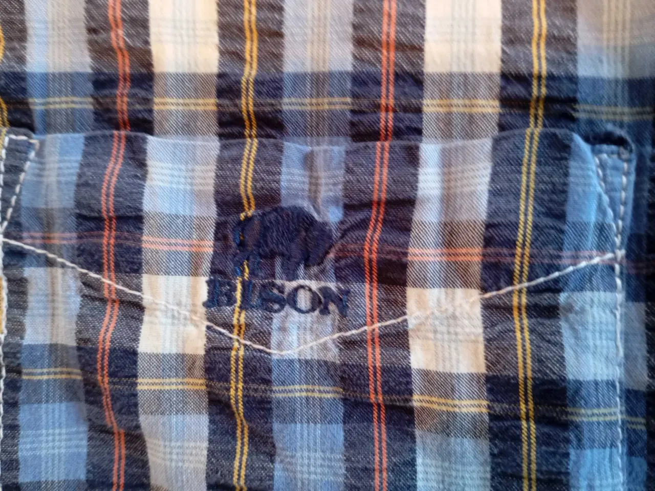 Billede 2 - Bison kortærmet skjorte. XXL