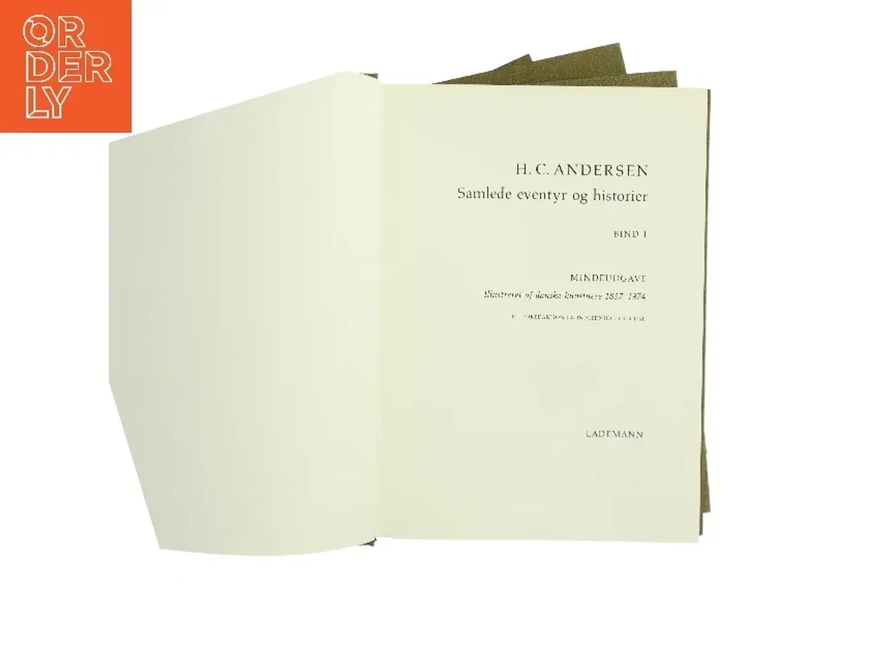 Billede 2 - Samlede eventyr og historier af H. C. Andersen (Bog)