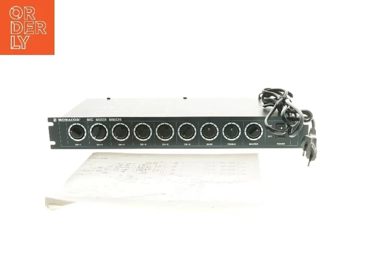 Billede 3 - Monacor Mikrofonmikser MMX-26 fra Monacor (str. 33x14 cm)