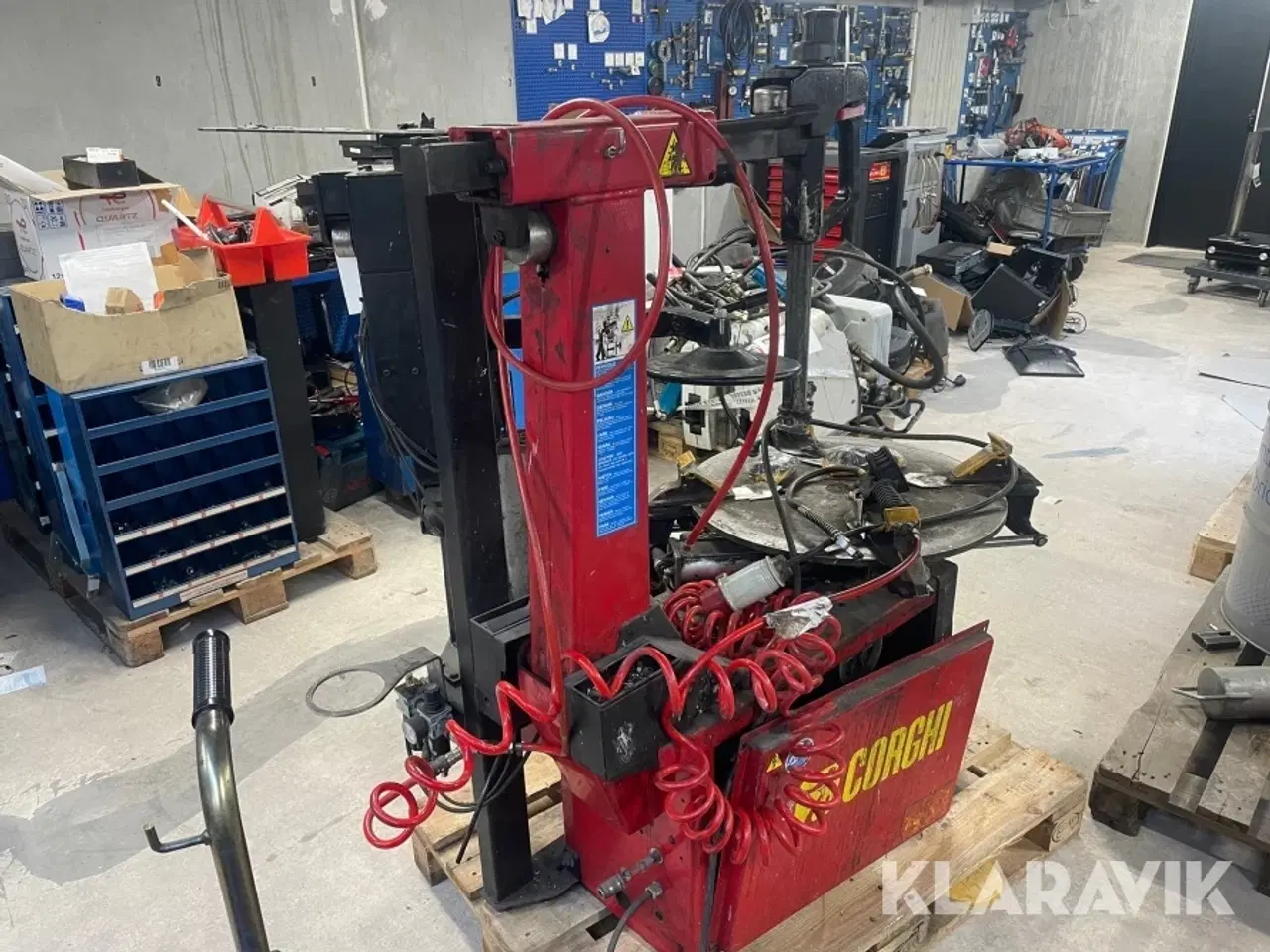 Billede 5 - Dækapperat/dækafmonteringsmaskine Corghi A2015