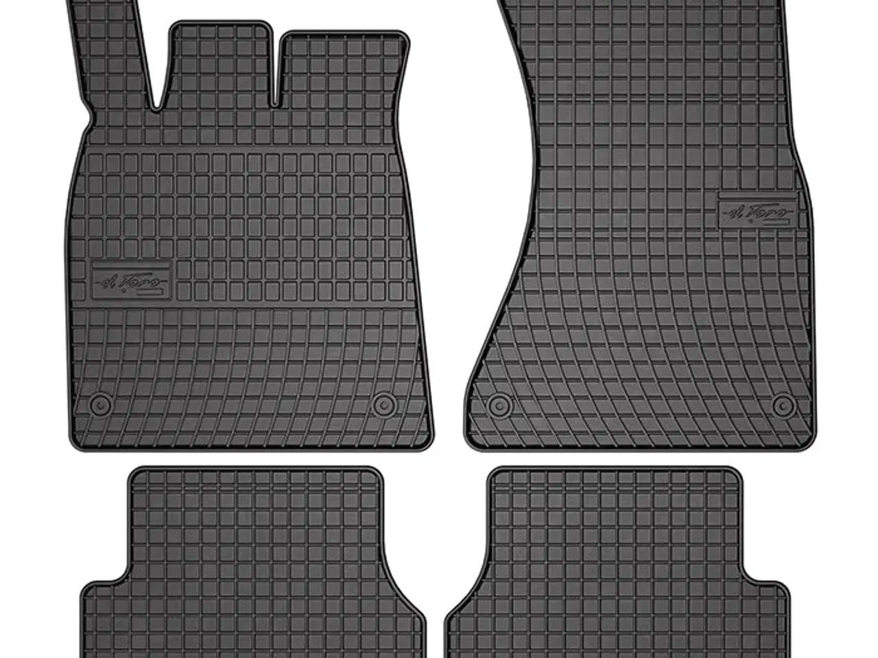Billede 1 - Gummimåtter Audi A6 C7, A7 Sportsback 2010-2018
