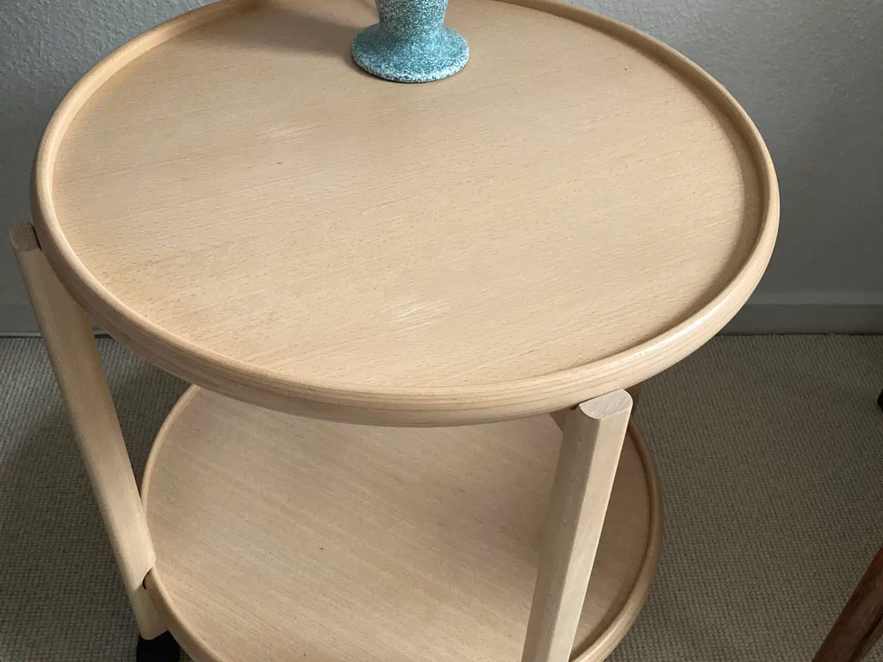 Billede 2 - Lampebord i lys bøg