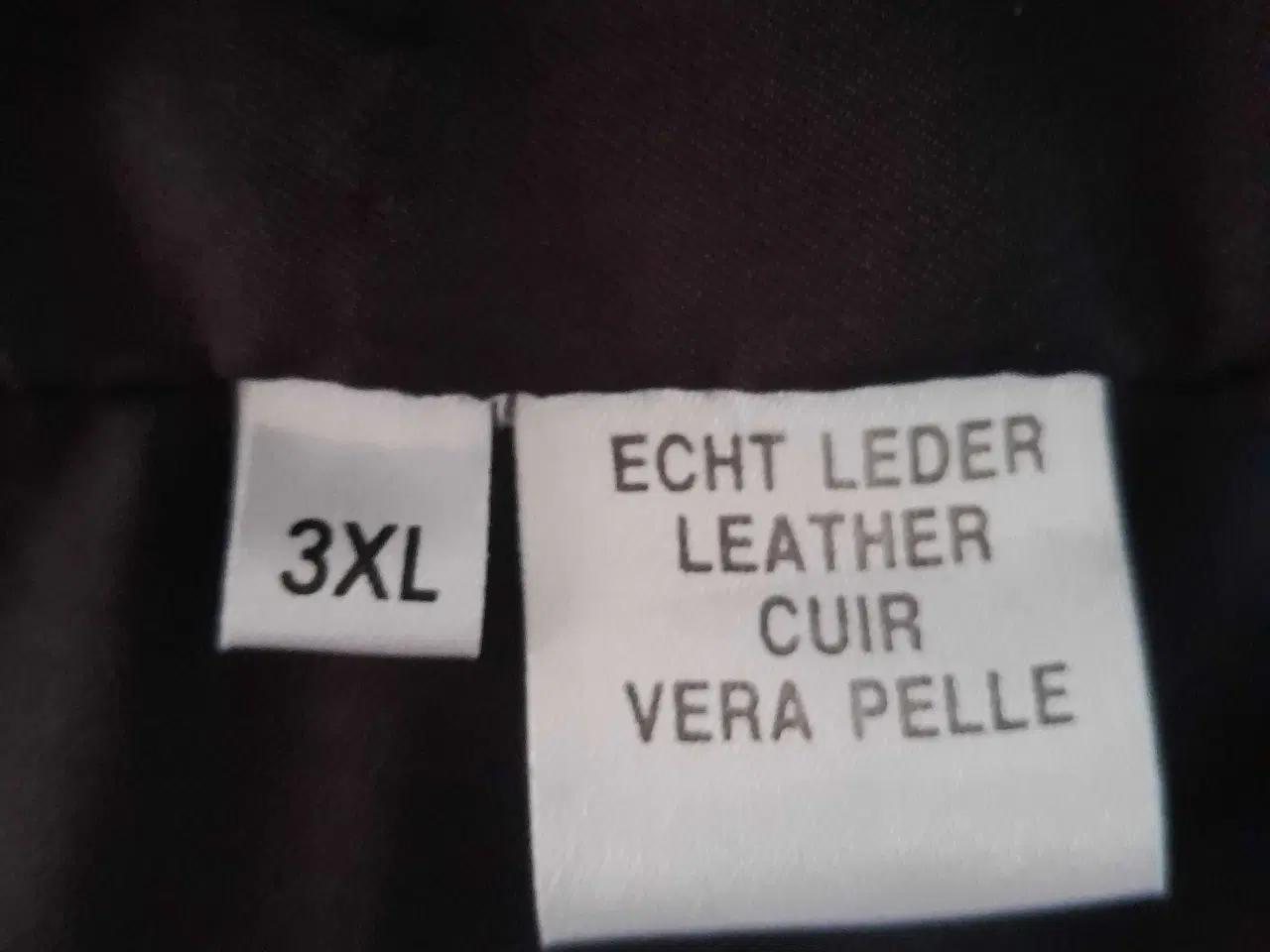 Billede 3 - Lædervest str. 3XL