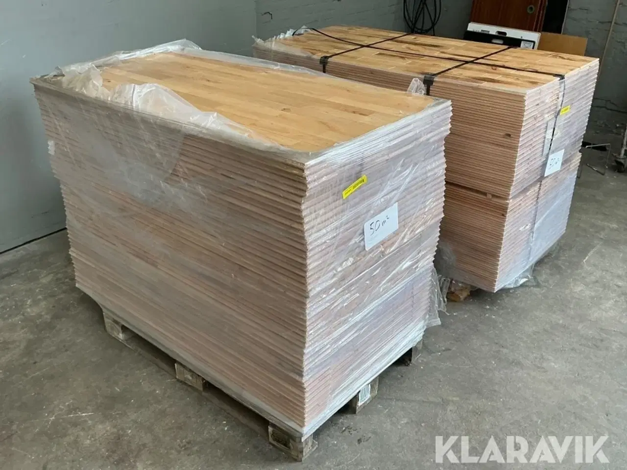 Billede 4 - Gulvparket Junckers bøgeparket massiv 22 mm cirka 100 m2