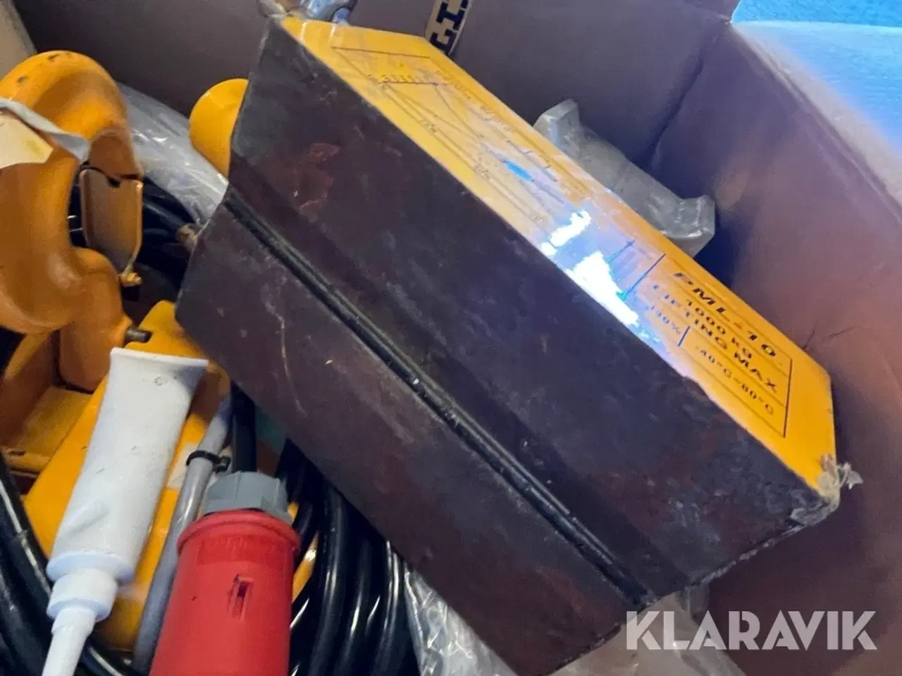 Billede 7 - Elektriske kædehejs Kito 2,5T 3 styk - ubrugte