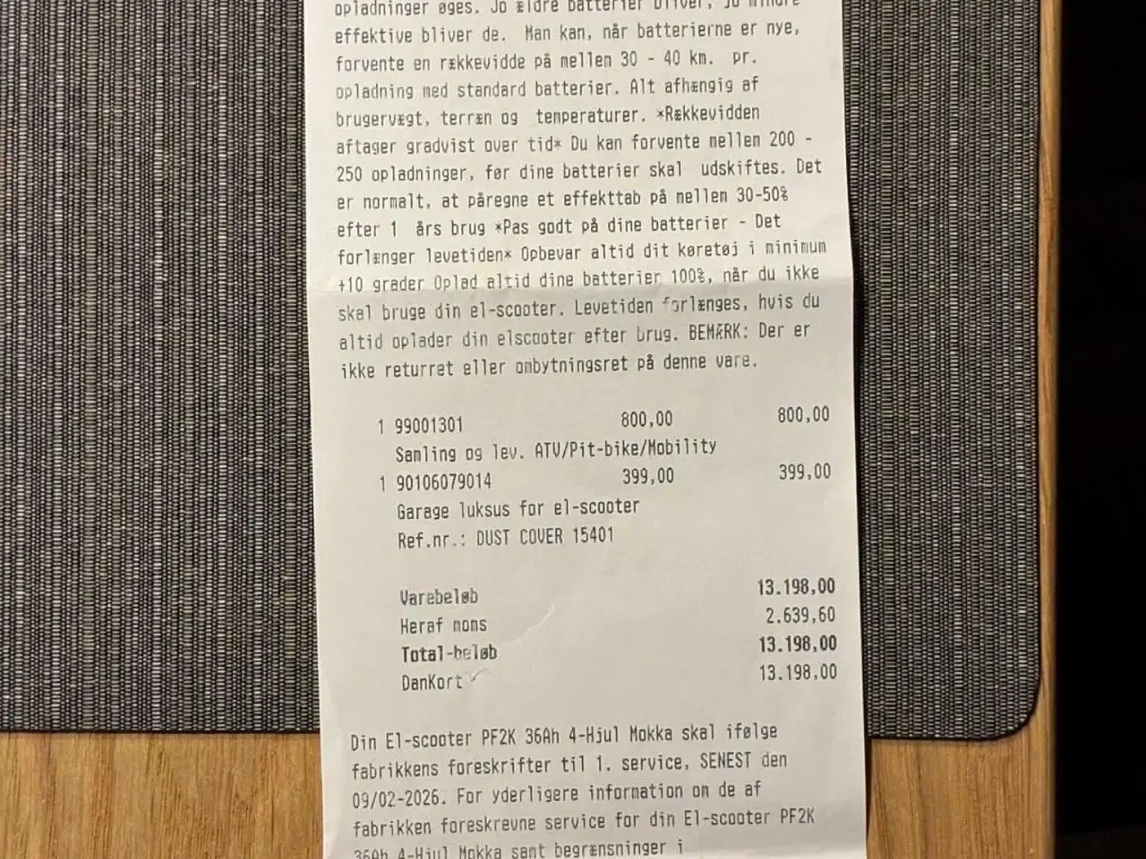 Billede 2 - El. scooter
