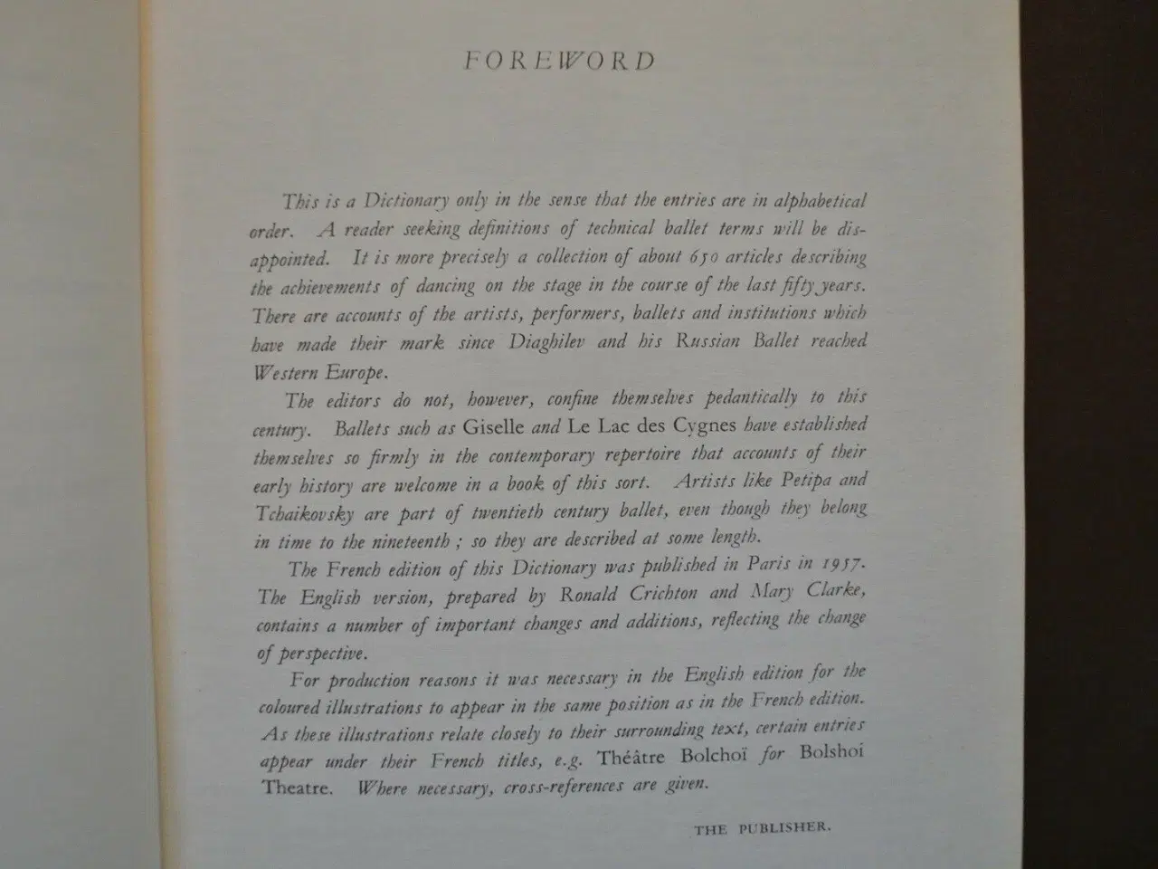 Billede 3 - a dictionary og modern ballet, edited by francis g