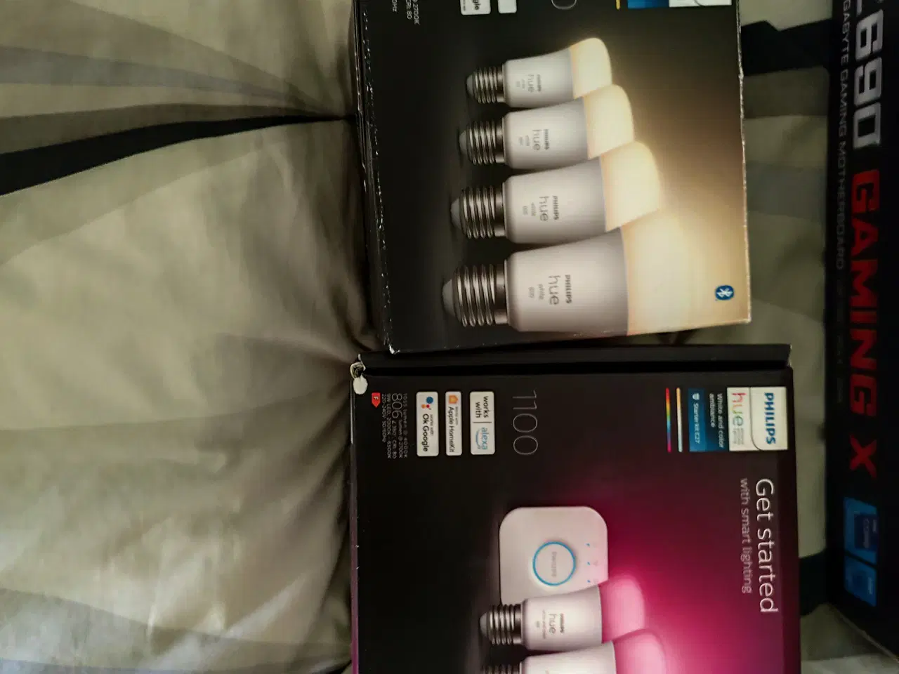 Billede 2 - Philips HUE pære ( 6styk E27) med bridge / hub