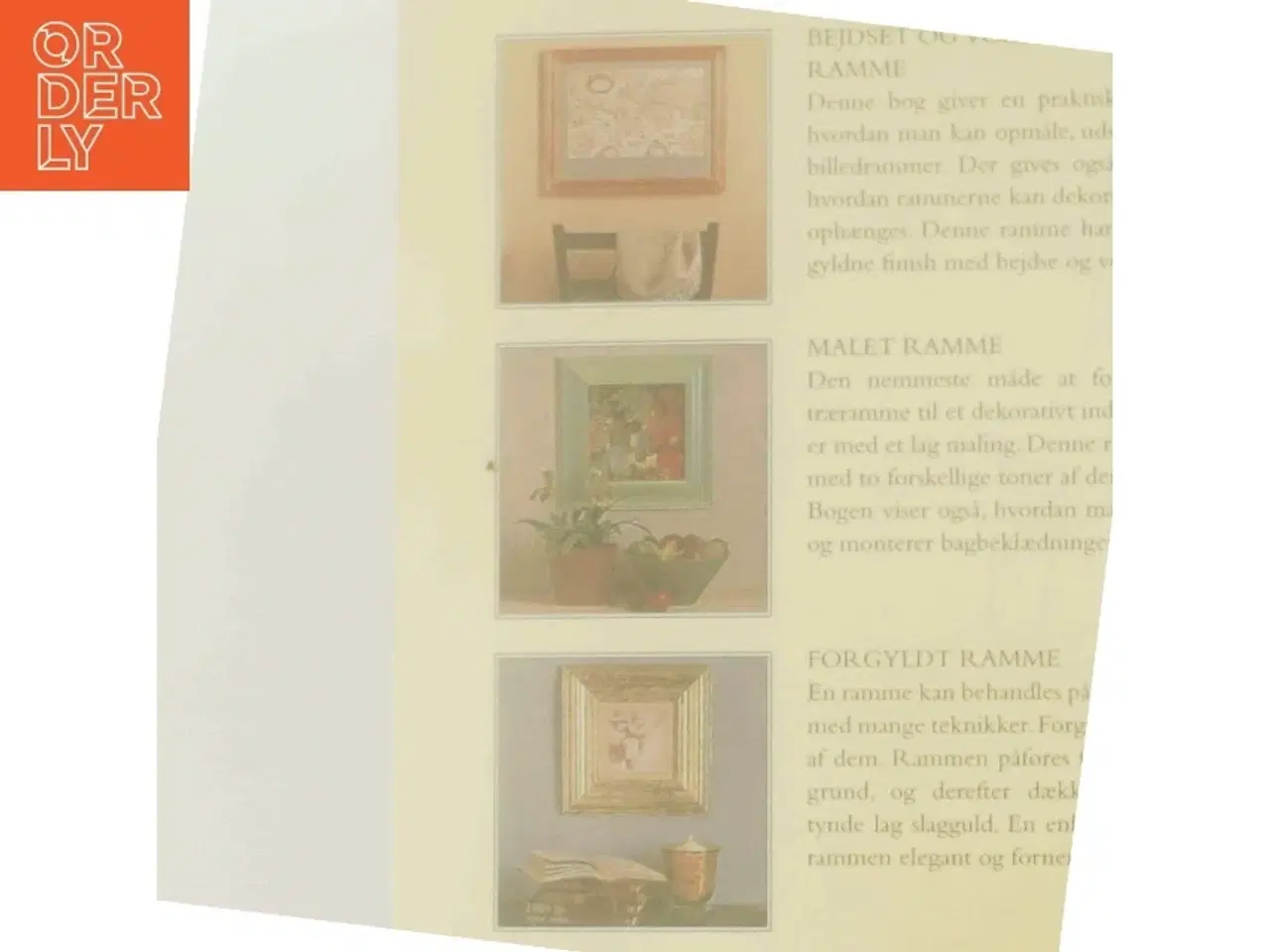 Billede 3 - Fremstilling og dekorering af rammer af Graham Porter (Bog)