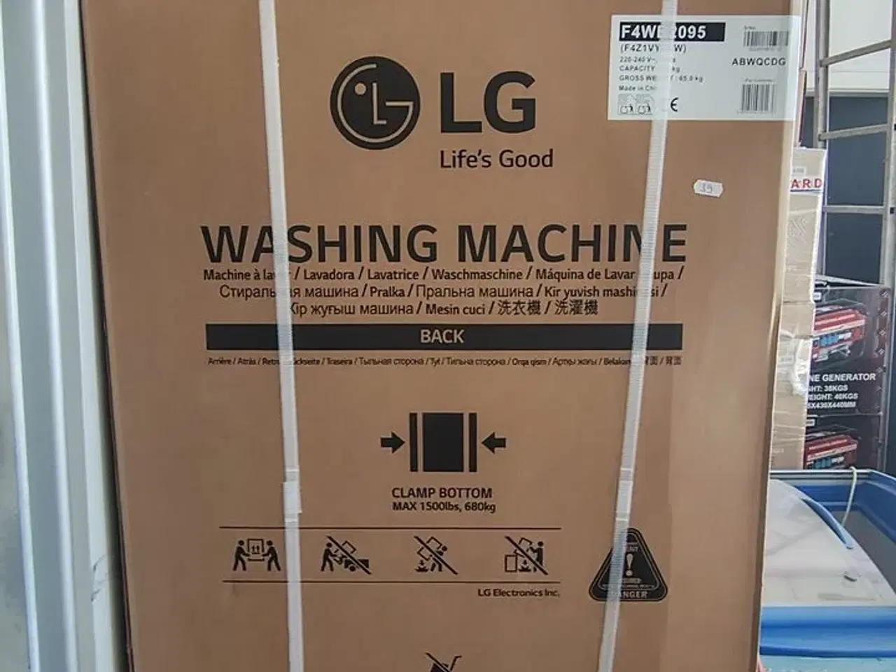 Billede 1 - Vaskemaskine, ubrugt  LG