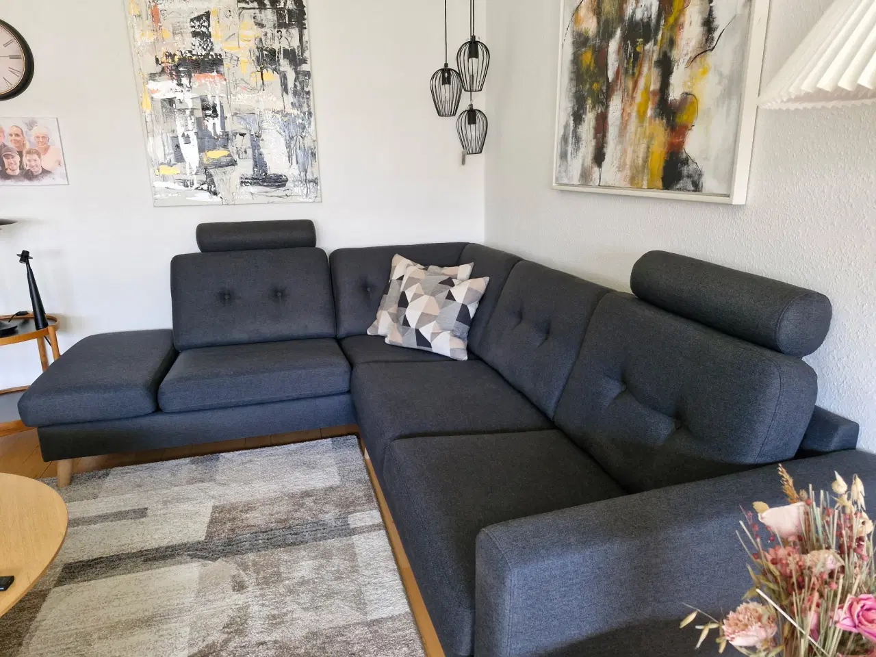 Billede 4 - Hjort Knudsen hjørnesofa-meget velholdt