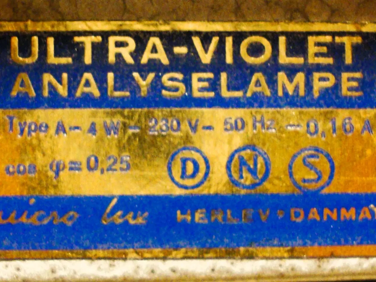 Billede 3 - Ultraviolet analyselampe