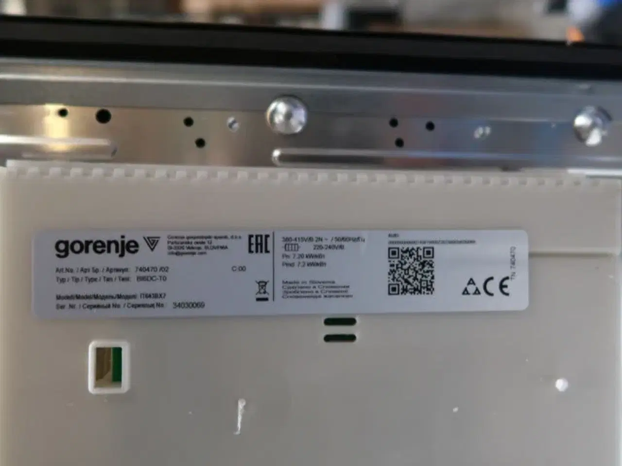 Billede 3 - Induktionskogeplade GORENJE IT643BX7