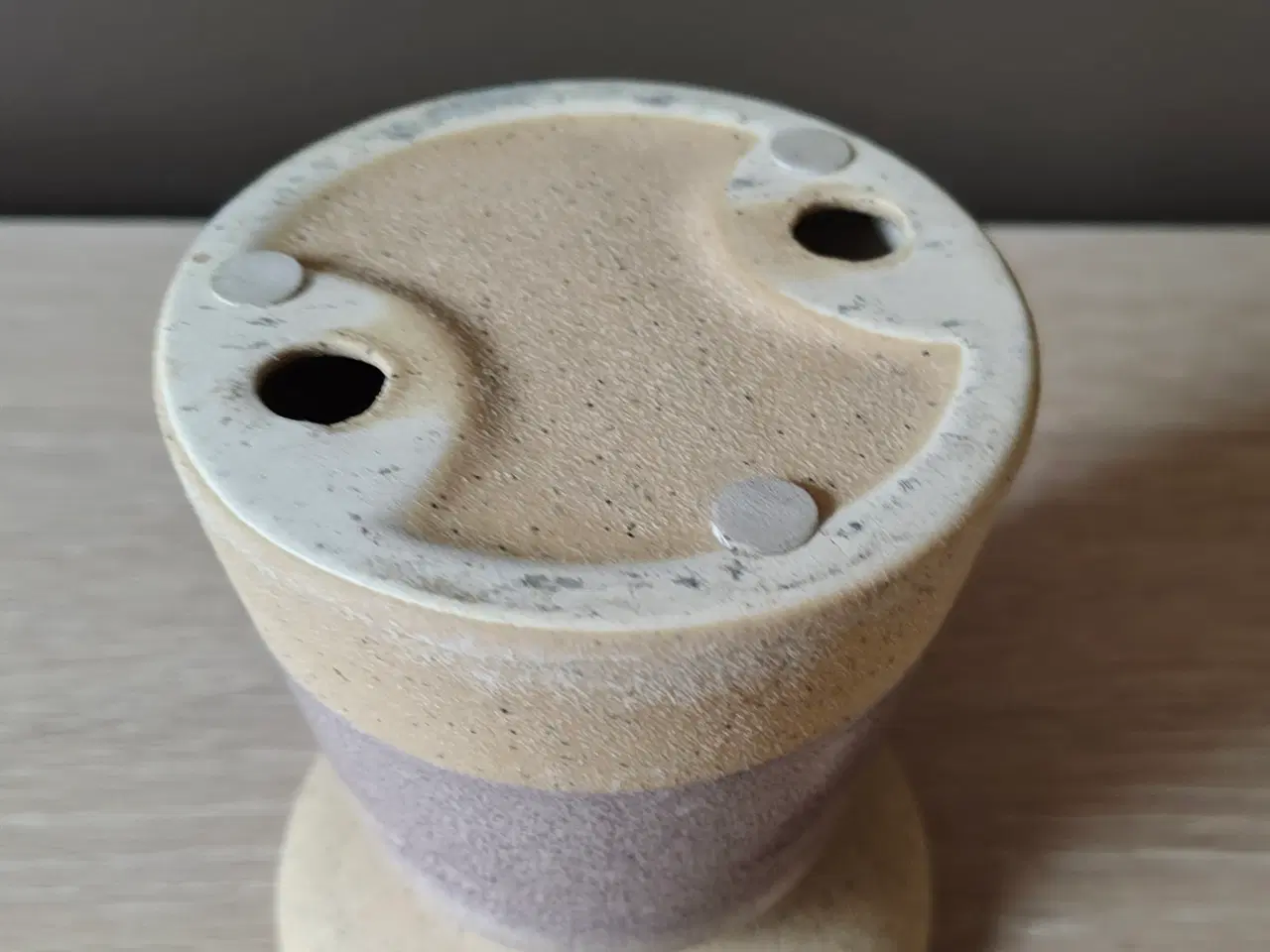 Billede 3 - Flot keramik lysestage