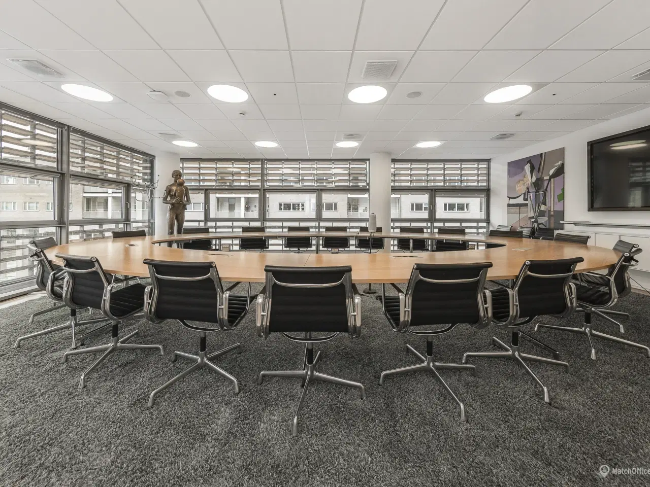 Billede 9 - Lyst og præsentabelt kontor med udsigt til Tuborg Havn