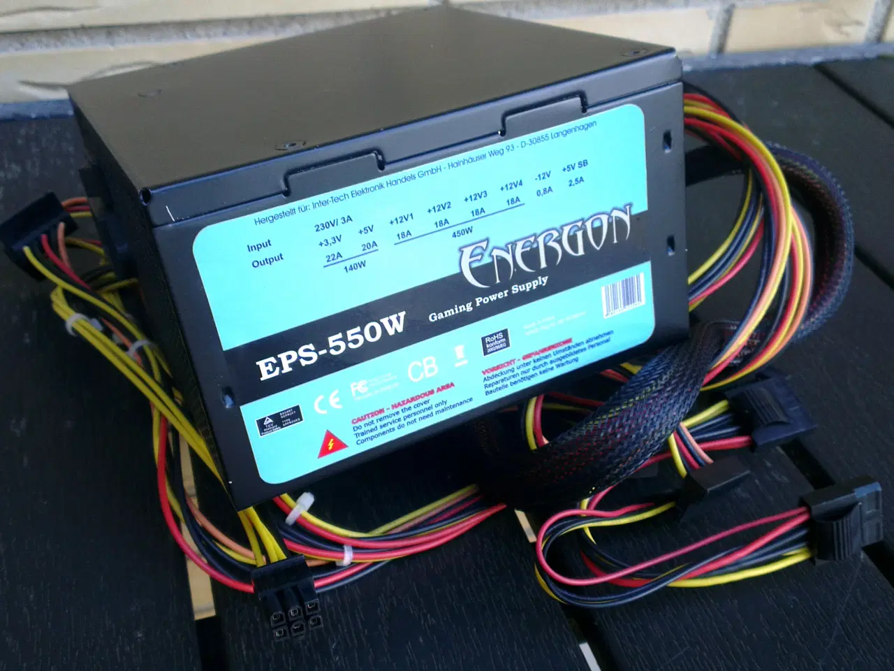 Billede 1 - Energon EPS-550W ATX PSU