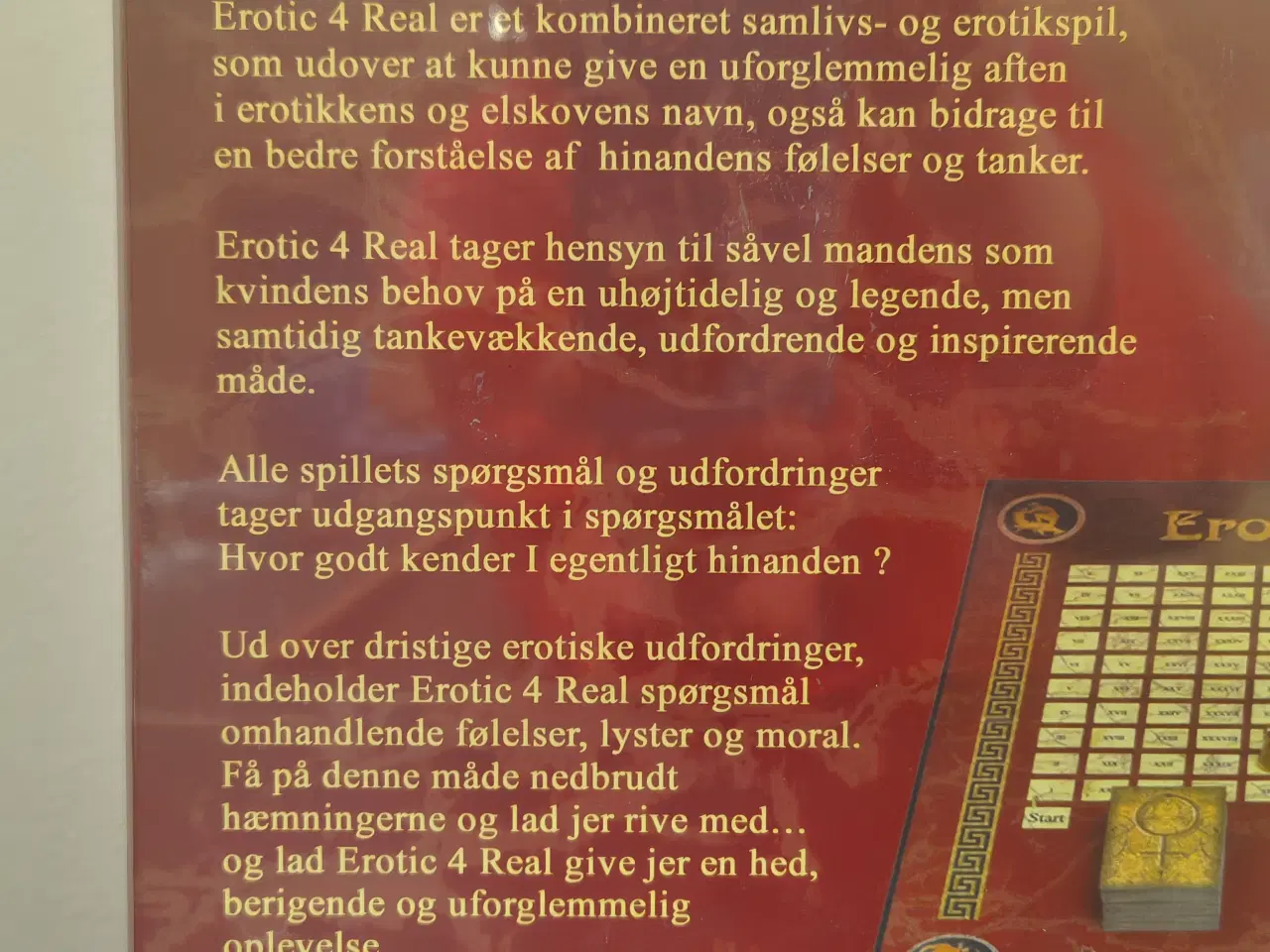 Billede 4 - Erotic 4 Real, ubrudt emballage.