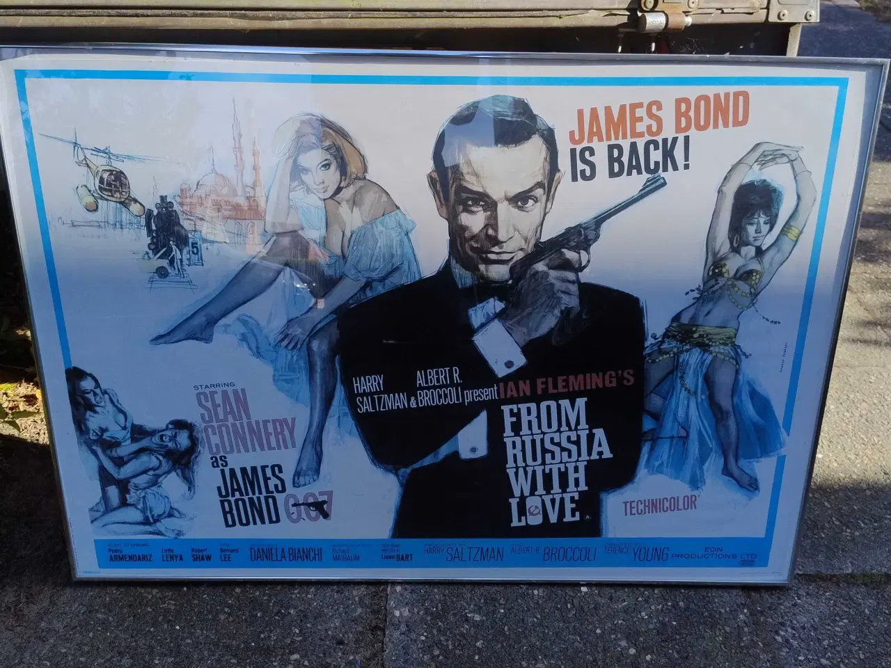 Billede 4 - Plakat med James Bond 