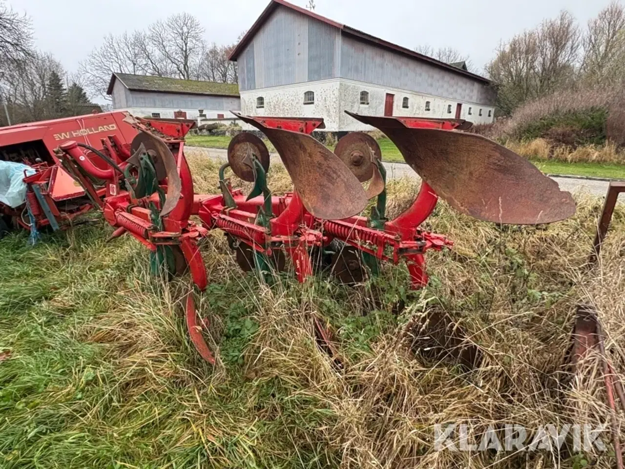 Billede 4 - 3 Furet Plov Kverneland
