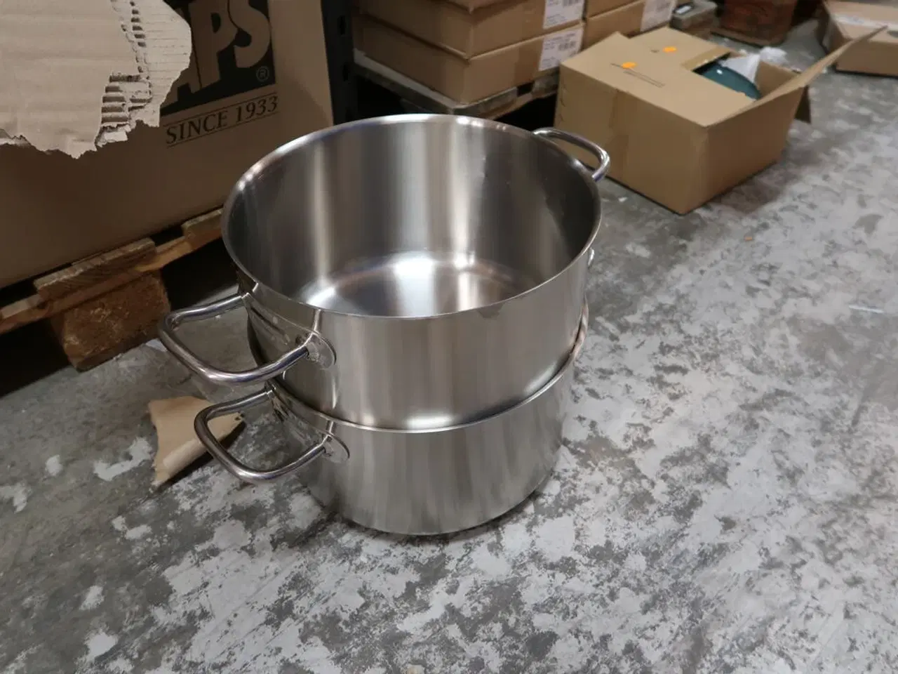 Billede 2 - 4 stk. Gryde 15,2 ltr diam 320 mm