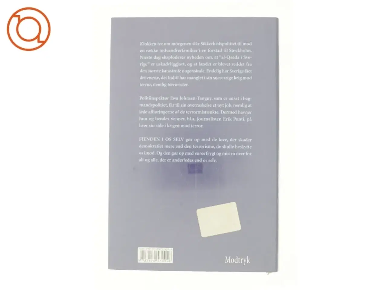 Billede 2 - Fjenden i os selv af Jan Guillou (Bog)