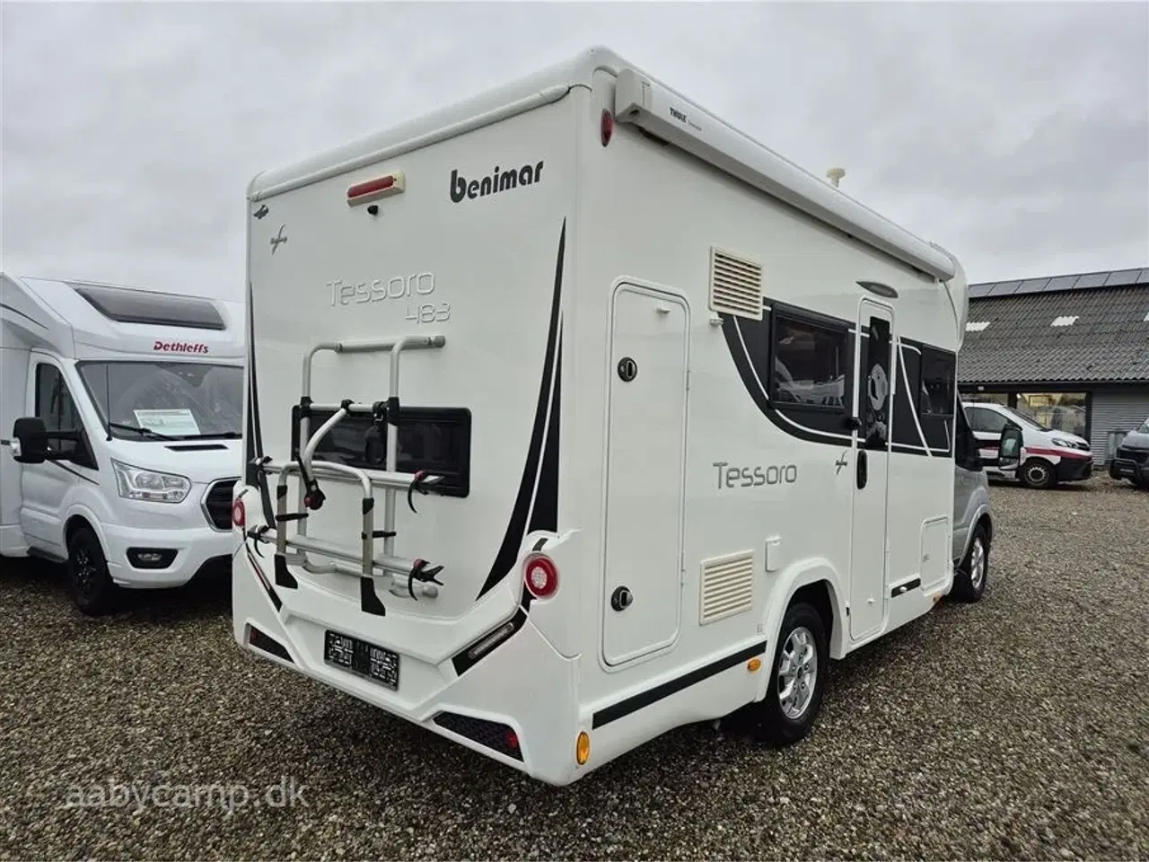 Billede 2 - 2020 - Benimar Tessoro 483   Nk pakke. Automatgear. solceller. Lithium batteri. inverter. maxxfan. Duo control. Markise. helårsdæk. undervognsbehandlet