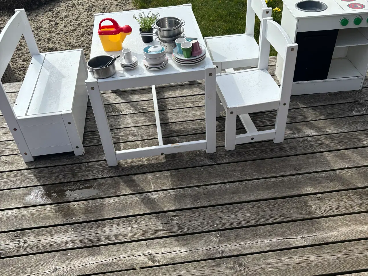Billede 3 - Legetøjs køkken og møbler