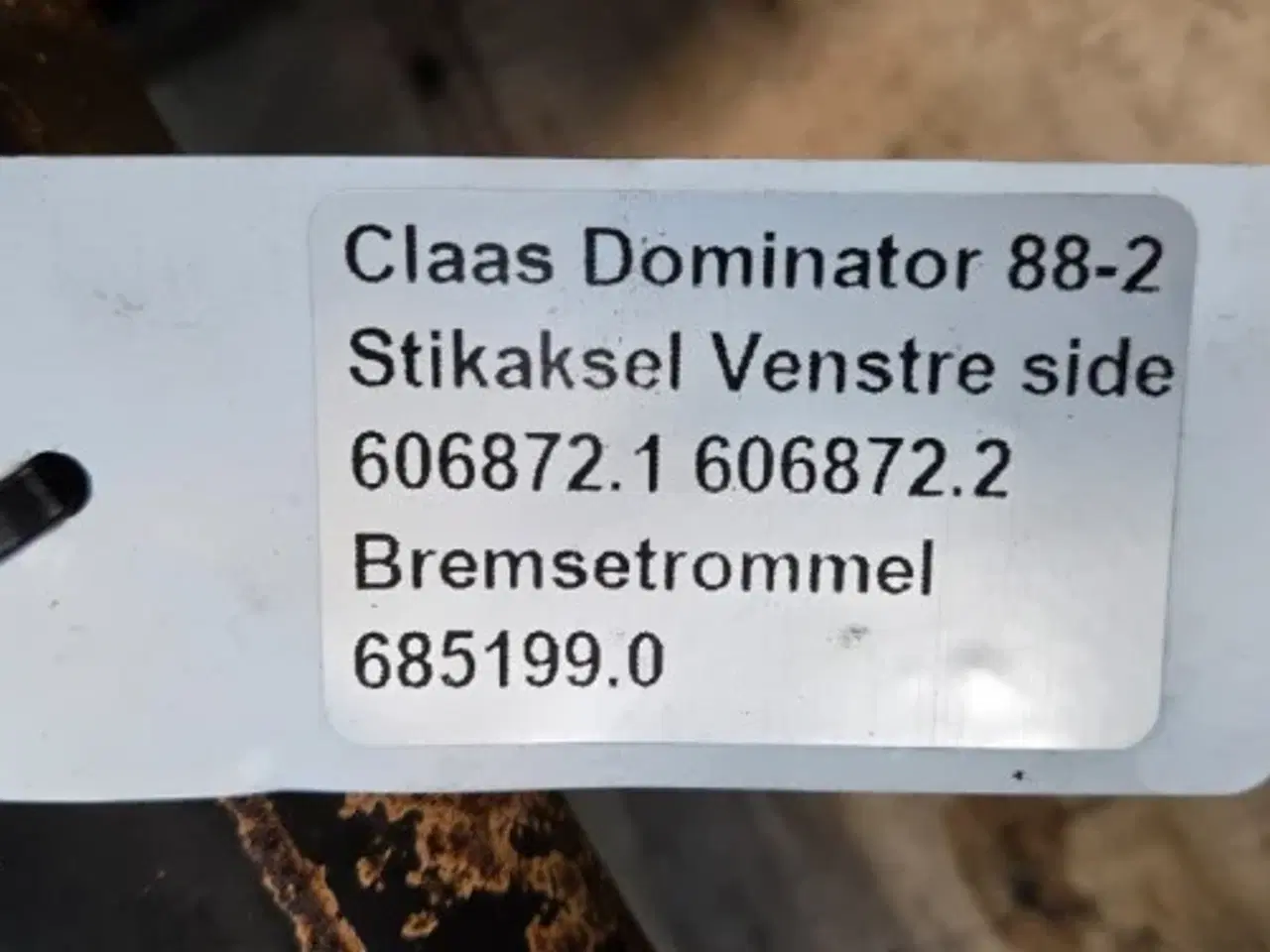 Billede 15 - Claas Dominator 88 Stikaksel L. 606872.1