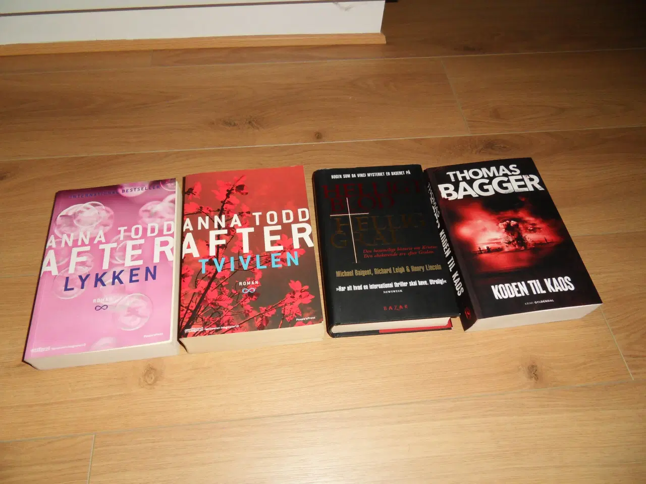 Billede 1 - Anna Todd. Thomas Bagger. Lykke. Helligt blod, hel