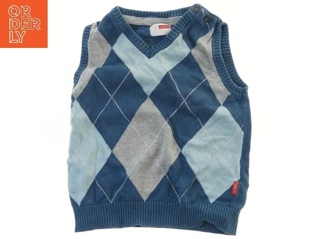 Billede 1 - Name it mønstret børnevest(str. 92)