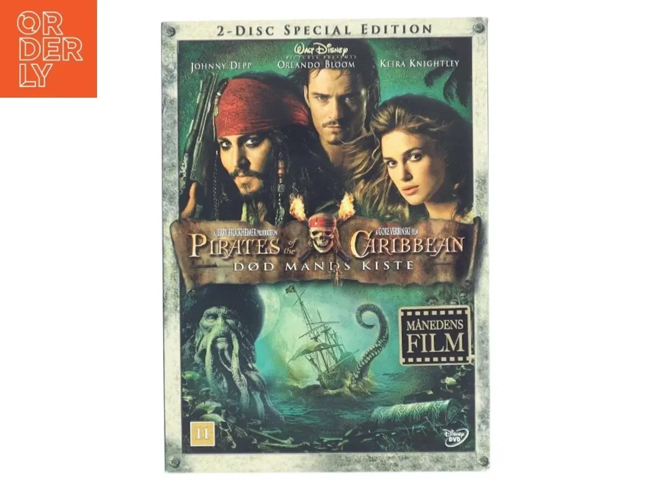 Billede 1 - Pirates of the Caribbean 2: Dead Man&#39;s Chest (Pirates of the Caribbean 2: Død Mands Kiste) med Johnny Depp (DVD)