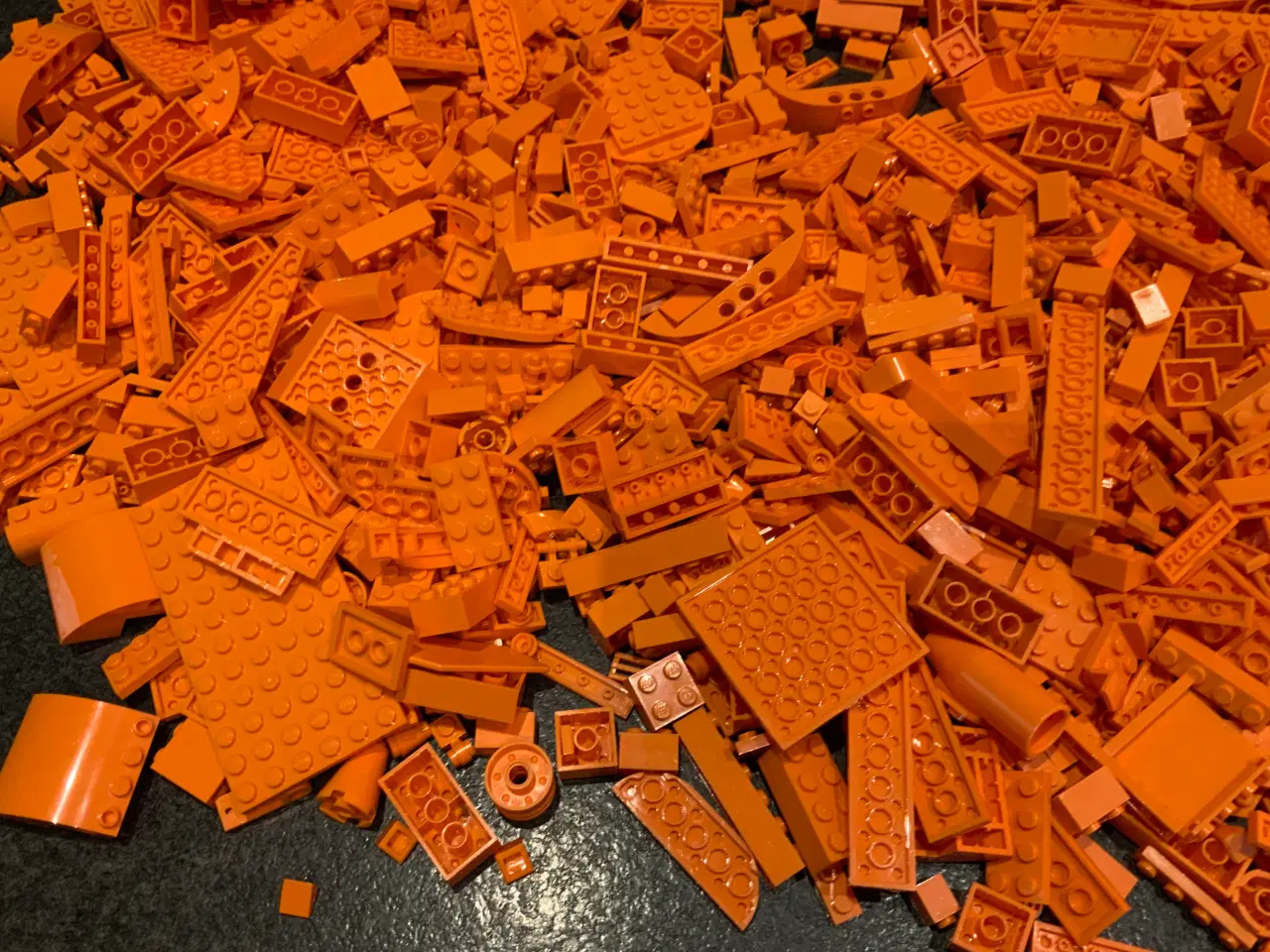 Billede 4 - Orange legoklodser