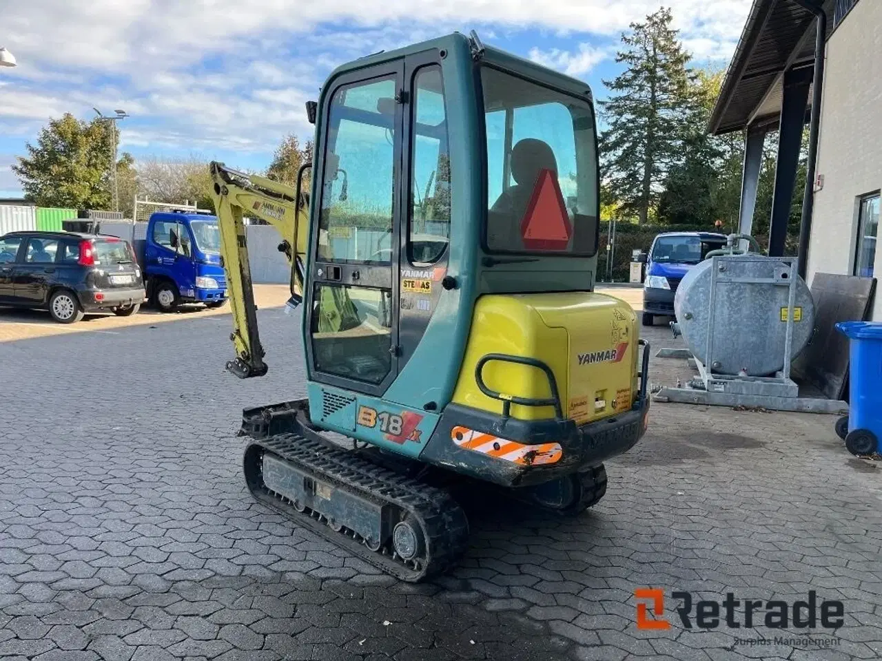 Billede 4 - Yanmar AMMANN/YANMAR B 18 X Minigravemaskine med 4 skovle