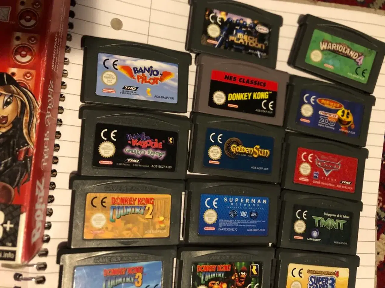 Billede 3 - Pac man, Donkey Kong, Wario land, Gameboy advance