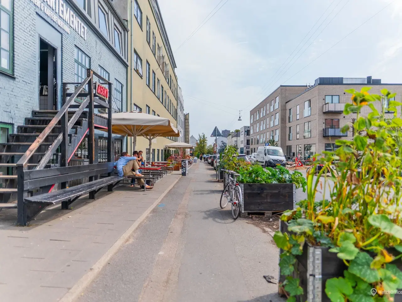 Billede 12 - Gennemført kontordomicil med rå detaljer