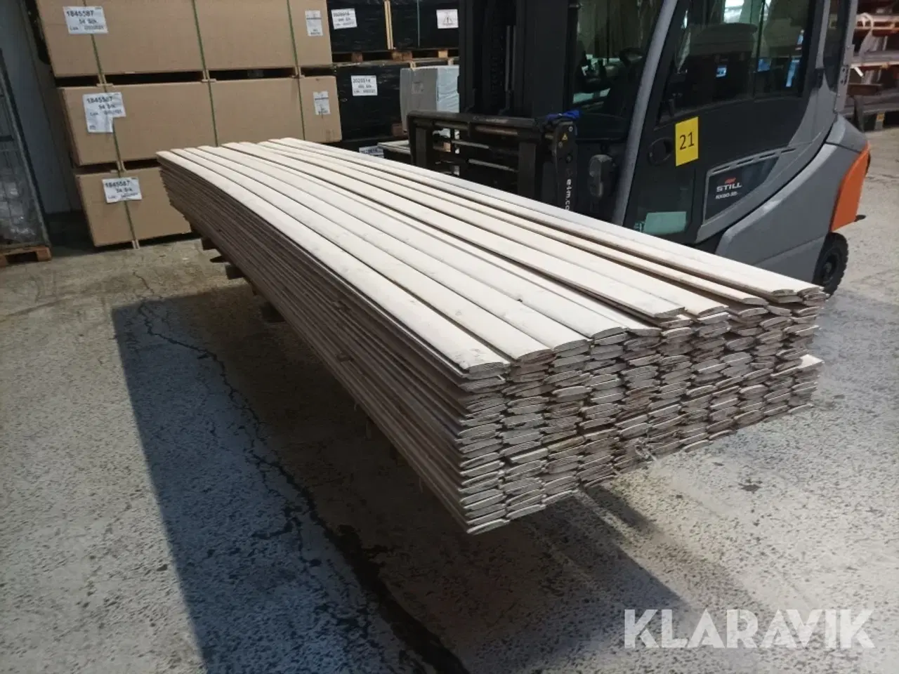 Billede 3 - Blokhus brædder grundmalet hvid 66m2