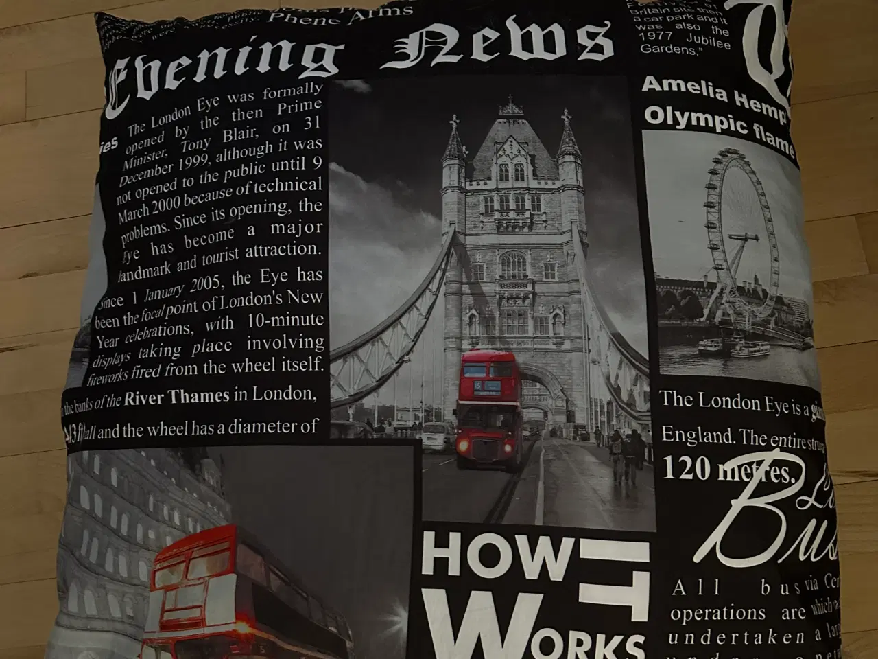 Billede 1 - Stor pude sælges 