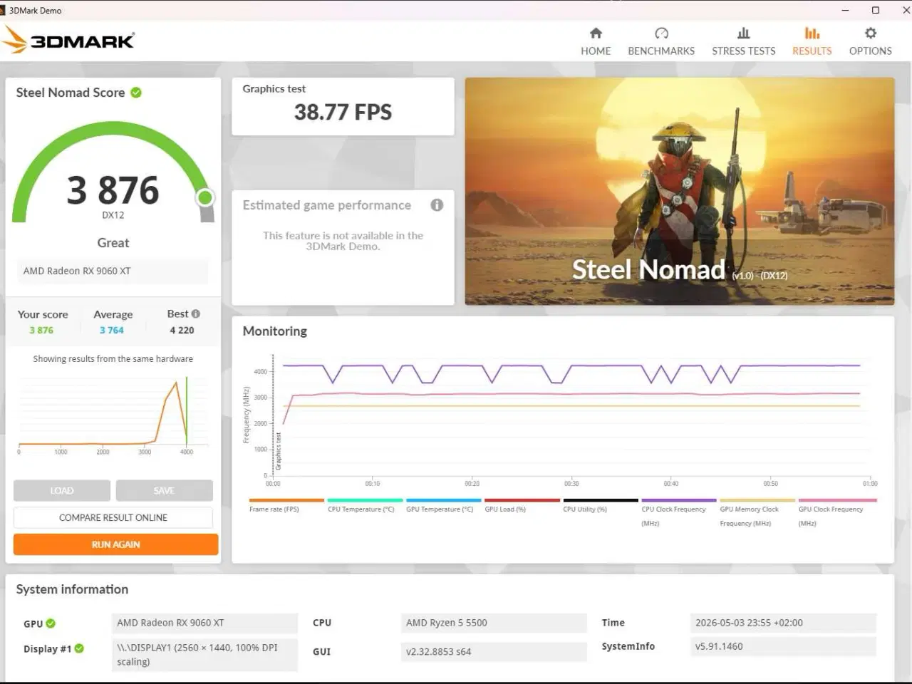 Billede 8 - Nybygget gamer PC, RX 9060 XT 16GB, Ryzen 5500, 16