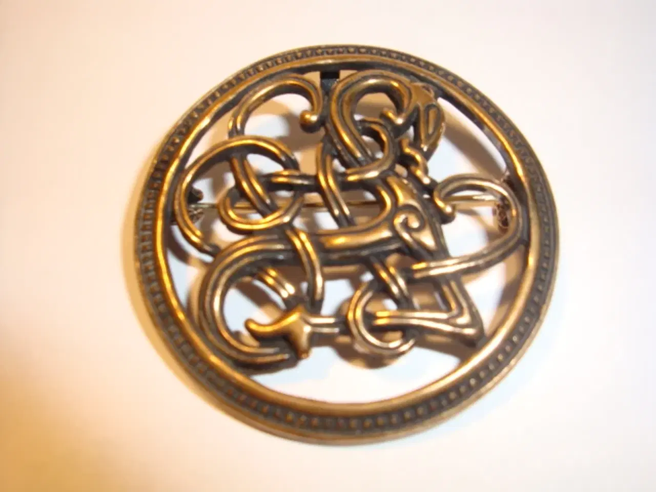 Billede 1 -  Bronze broche 