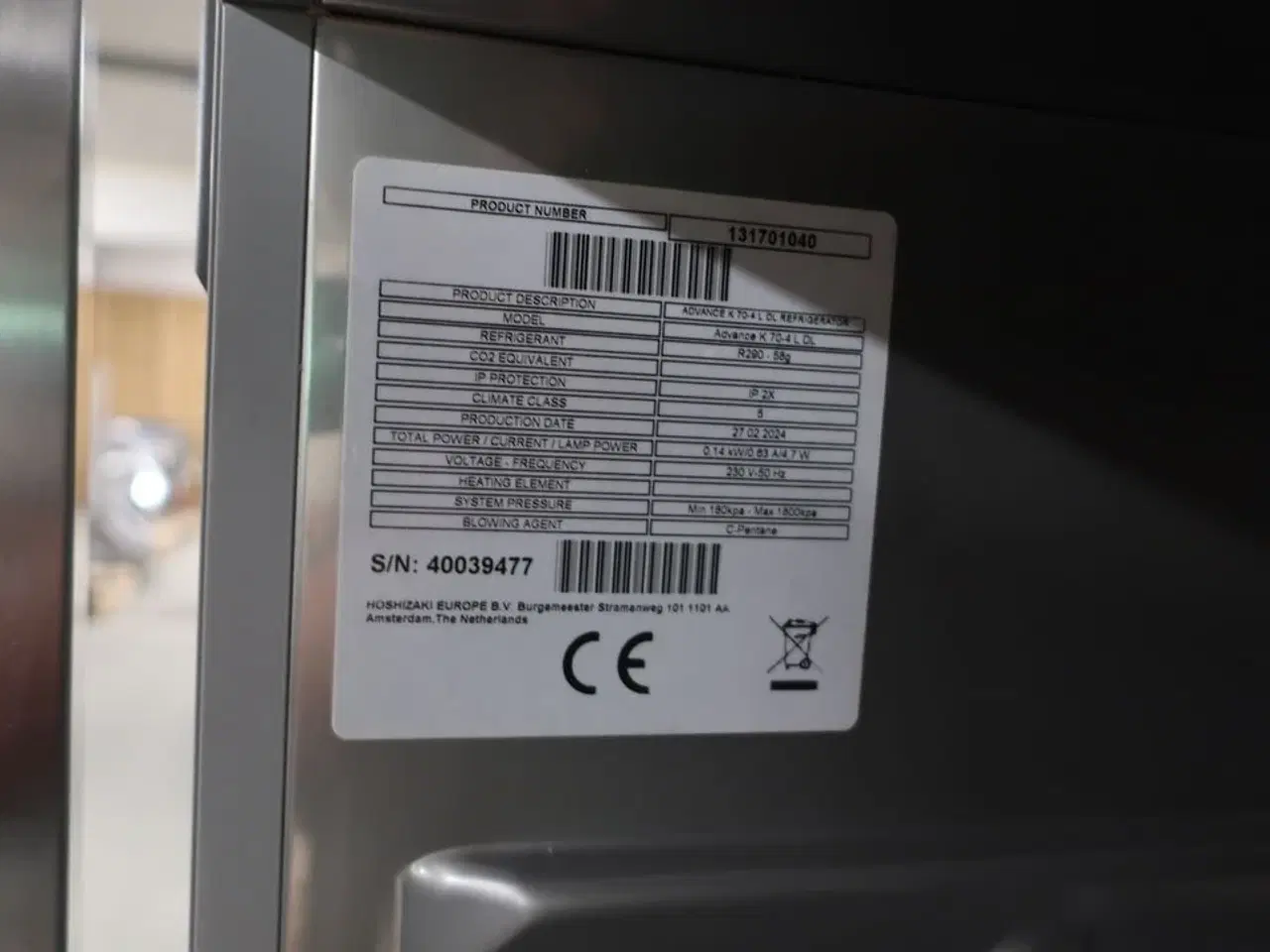 Billede 4 - Køleskab GRAM Advance K 70-4L DL