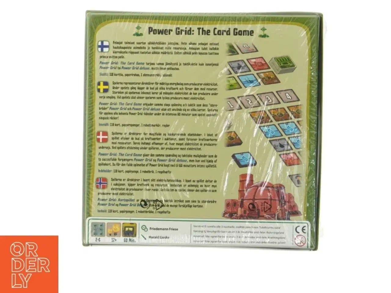 Billede 4 - Power Grid: Kortspillet fra Lautapelit (str. 21x21 cm)