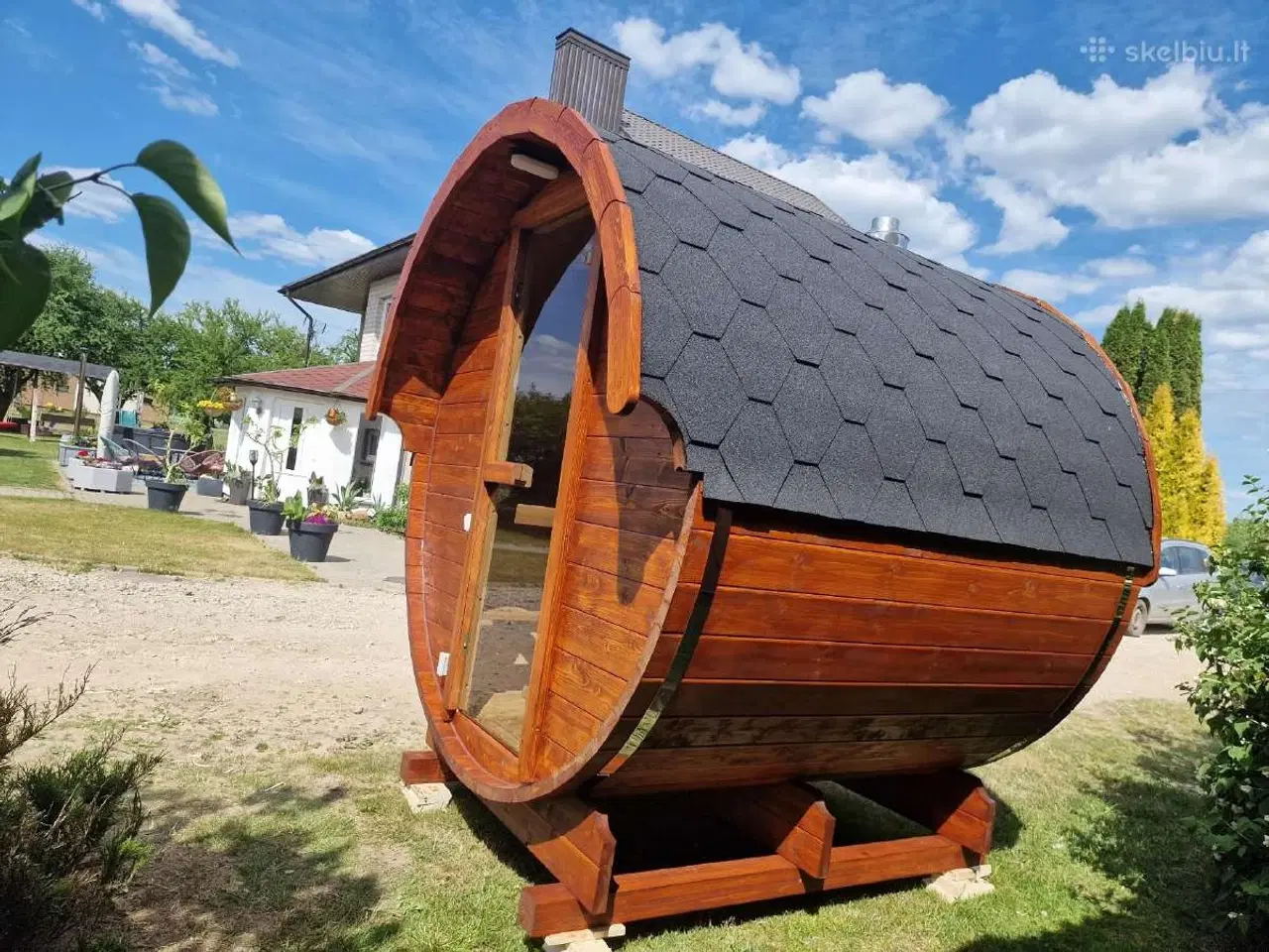 Billede 7 - Sauna 2.3 m..med halvt panoramaglas.30900 kr