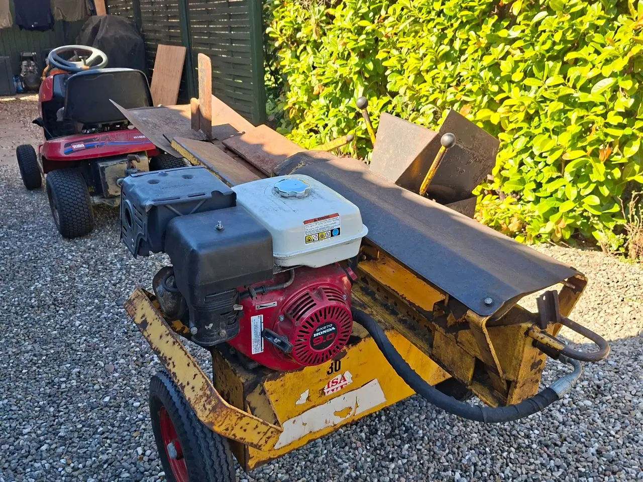 Billede 6 - Kölefors brændeflækker med Honda motor