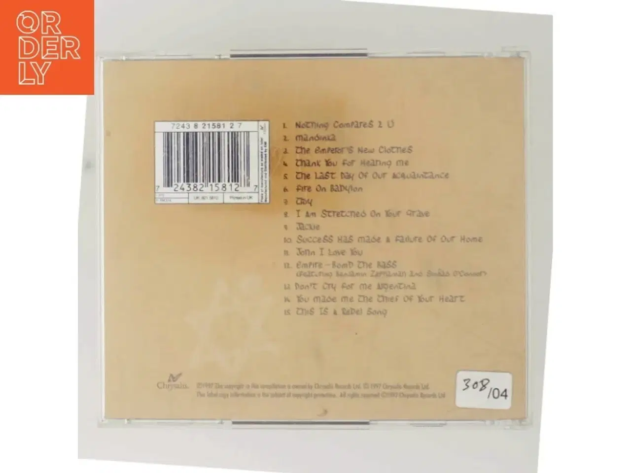Billede 3 - So Far - The Best Of Sinéad O’Connor