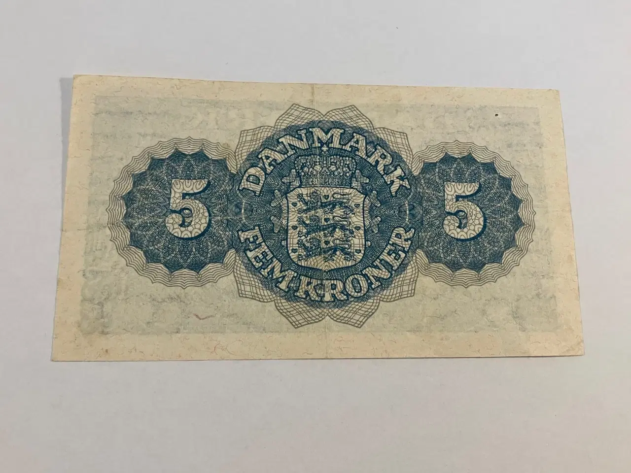 Billede 2 - 5 Kroner 1949 Danmark - Lille hul